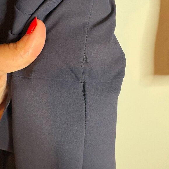 Chiara Boni La Petite Robe Sz 44IT 8US Florien 3/4-Sleeve Jersey Faux-Wrap Dress - Picture 5 of 10